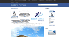 Desktop Screenshot of caledoniaformacio.net